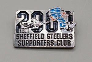 Sheffield Steelers - Ice Hockey Supporters Club - 1999/2000 Metal Pin Badge - Picture 1 of 2