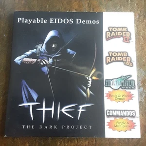 VINTAGE THIEF THE DARK PROJECT PC GAME PLAYABLE EIDOS DEMOS - Picture 1 of 2