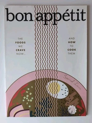 Bon Appetit "The Foods We Crave Now" 2018 Special Issue Single Copy Magazine - Image 1 of 4
