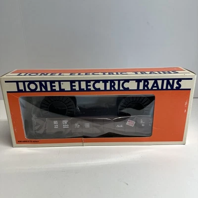 Lionel 6-19400 O Gauge Milwaukee Road Gondola w/Cable Reels - NIB - Image 1 of 4