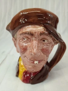 Royal Doulton Toby Jug  'Arry' Gentleman with Hat 6.5" Tall - Picture 1 of 10