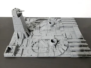 Piastrelle di superficie Death Star versione torretta Star Wars modello diorama Trench Run - Foto 1 di 12