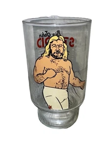 Vintage Retro 1985 WWF Wrestling Big John Studd Trinkglas 6-3/4" 28 oz - Bild 1 von 5