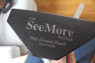 Паттер с молотком Seemore с молотком 34,5 дюйма с чехлом на головку - Изображение 1 из 4