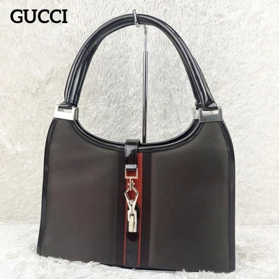 Bolso de Hombro Paolo Gucci Jackie Línea Jerez en Nailon Caqui Carbón (i22691) Foto 1 de 4