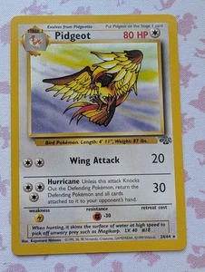 Pokémon TCG Pidgeot 24/64 Non-Holo Rare Jungle Set - Picture 1 of 2