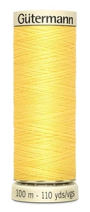 Gutermann 100P-807 Sew-All Thread 110yd-Lemon Peel - Picture 1 of 1