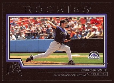 Chin-Hui Tsao Colorado Rockies 2004 Topps Black #611 SN /53 - Image 1 of 2