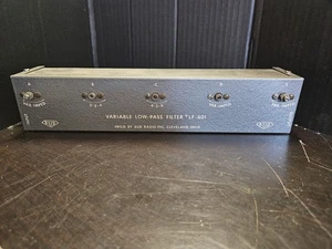 FILTER TIEFPASS EINSTELLBAR BUD LF-601-A UHF-Anschlüsse Amateurfunk B - Bild 1 von 5