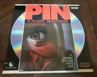 PIN A Plastic Nightmare Laserdisc Horror  ID6459NW David Hewlett Canada W19 - image 1 of 4