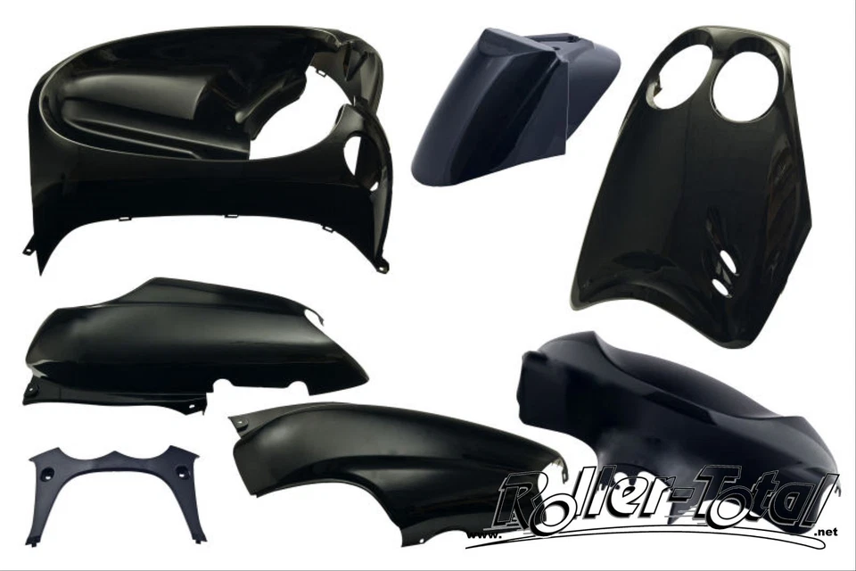 Verkleidungsset schwarz metallic 7 Teile Yamaha Neos MBK Ovetto bis Bj.07/2007 - Bild 1 von 1