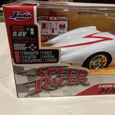 Speed Racer MACH 5 Car RC Radio Control 27mhz Jada Toys New In Box - 18“ Long - Image 1 of 4