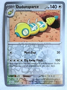 Dudunsparce 157/193 Sv02: Reverse Holo Paldea Evolved TCG Pokemon - Picture 1 of 2