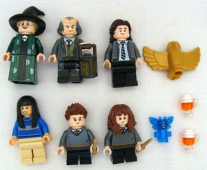 Lego Harry Potter Minifigure Lot McGonagall Michael Cho Filch Seamus Pixie + - Picture 1 of 6
