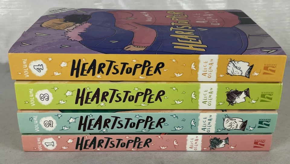 Heartstopper Series (Volumes 1-4)  Alice Oseman - Paperbacks - Image 1 of 4