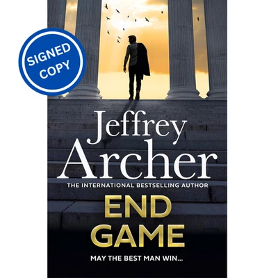 Signed Book - End Game by Jeffrey Archer First Edition 1st Print - Image 1 of 4