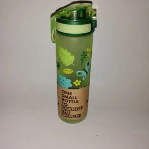 Botella de agua de plástico delgada a prueba de fugas ION8, reciclaje, ecología, 600 ml (20 oz) - Imagen 1 de 10