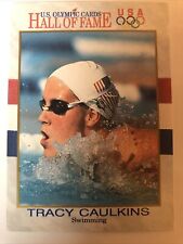 1991 Impel US Olympic Hall of Fame Tracy Caulkins #45 Swimming