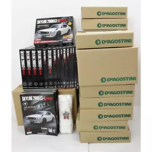 DeAgostini Skyline 2000GT-R KPGC110 Kenmeri 1/8 1-100 Complete Set Unassembled - Picture 1 of 10