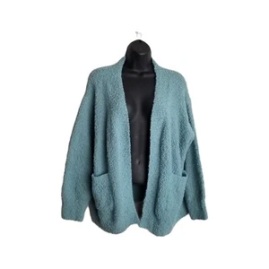 Hello Molly Boucle Knit Cardigan NEW Sage Coastal Grandmother Soft Girl Size M/L - Picture 1 of 9