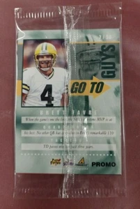1998 Pinnacle Brett Favre #7 Go To Guys & Jerry Rice, A Piece of the Game 2 pack - Bild 1 von 4