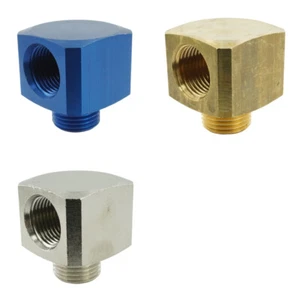 Angolo Connessioni Ottone/Nichelato Alluminio Innen-Außengewinde Raccordi - Foto 1 di 39