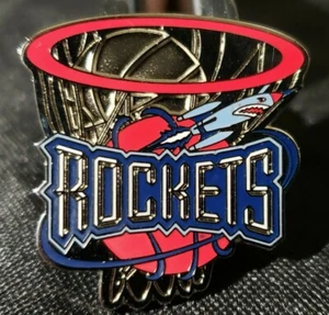 Houston Rockets Vintage Basketball NBA Licensed Pin Peter David - Picture 1 of 3