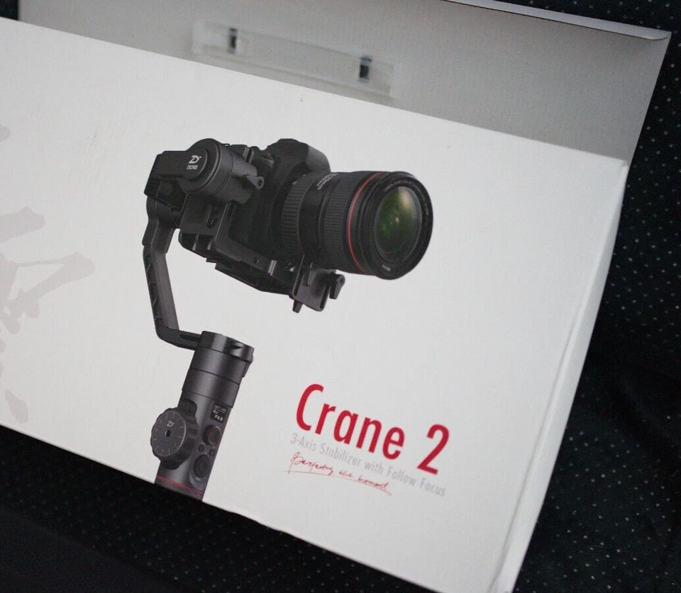 GIMBAL Zhiyun Crane 2 3-Achsen Handstabilisator, wie neu ! 2 mal benutzt - Bild 1 von 4