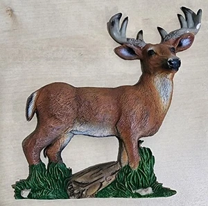 Large 3D Buck Deer 5" Refrigerator Magnet 10 Point SWIBCO Soft Rubber Vtg 1998 - Picture 1 of 5