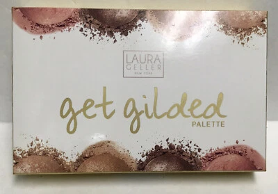 NIB Laura Geller Get Gilded Palette Shadows, Blush & Gloss w/brush $100 Value!! - Image 1 of 4