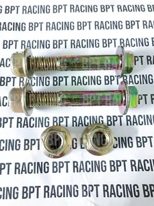 2x 1999 2004 Ford F250 F350 Excursion Front Shock Bolt and Nut Kit 10.9 Hardened - Picture 1 of 4