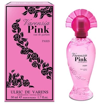 Ulric De Varens Varensia Pink Eau De Parfum 50ML/1.7OZ Lady Spray - Image 1 of 3