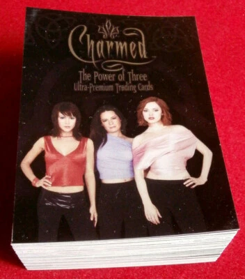 CHARMED - POWER OF THREE - Complete VINTAGE Base Set (72 cards) - Inkworks 2003 - Image 1 of 4