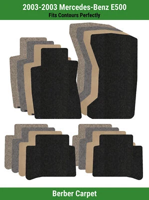 Alfombrillas Lloyd Berber fila delantera y trasera para Mercedes-Benz E500 2003  Foto 1 de 4