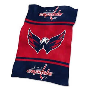 Manta ultrasuave con logotipo grande de tiro de Washington Capitals 54" x 84" - Imagen 1 de 1