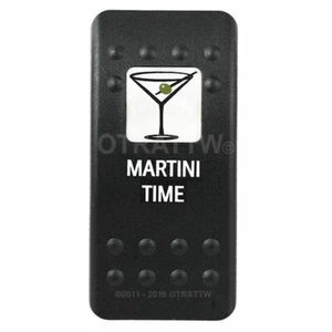 OTRATTW Carling Technologies Contura II Rocker Switch, MARTINI TIME, WHITE LENS - Picture 1 of 6