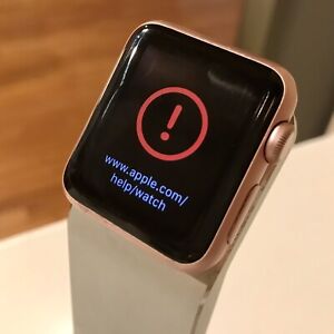 Apple Watch Series 1, 38mm, Pink,  *PARTS ONLY, Does No Boot