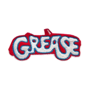 Grease Patch Embroidered Iron-On 3.75" - Picture 1 of 7