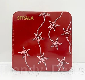 Ikea STRALA LED String Light 24 Outdoor/Indoor Flashing Star w/Metal Tin - GOLD - Picture 1 of 5