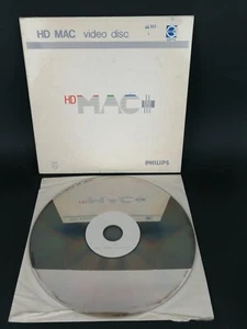 HD MAC 12 GLASS PLATE N. 66733 - LASERDISC PROTOTIPO - EXTRA RARE - Imagen 1 de 9