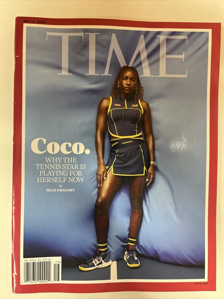 TIME Magazine 2024 COCO PLAYING FOR HERSELF NOW HEALTH'S - Image 1 of 1