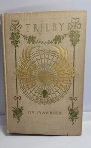 Antik 1894, 1. Auflage, TRILBY, GEORGE DU MAURIER, Hardcover, signiert, News Clips - Bild 1 von 9