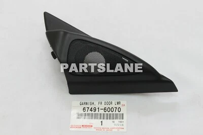 Moldura de esquina de puerta delantera derecha OEM 67491-60070 Toyota Land Cruiser Lexus LX470 Foto 1 de 2