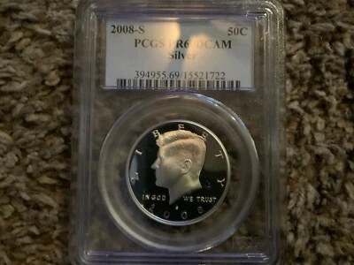 2008 s SILVER KENNEDY PR69DCAM - Image 1 of 2