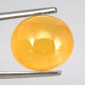 SHOLA Echt 10,32 Ct Natürlicher Orange Gelb Saphir aus Madagaskar - Picture 1 of 2