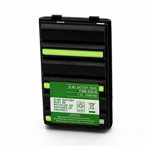 Batterie NiMh 7.2V 2200mAh pour Yaesu Vertex FNB-83 FT-60R FT-60E FT-250R FT-270R - Photo 1/5