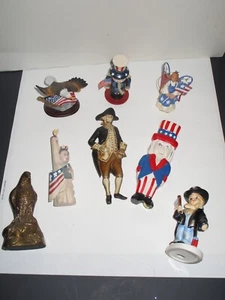 AMERICANA Figures, Plaques Patriotic Decorations - Picture 1 of 11