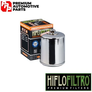 Chrome Racing Oil Filter Harley Davidson FLHRS Road King Custom (EFI) 2007 - Picture 1 of 2