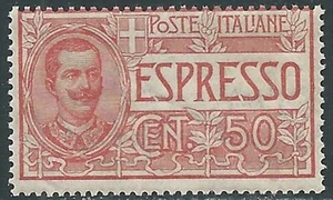 1920 REGNO ESPRESSO 50 CENT MNH ** - RB5-10 - Imagen 1 de 1