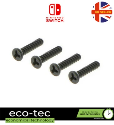 FPC DESIGN 4x Reemplazos de tornillo controlador Joy-Con de triwing tipo Y para Nintendo Switch